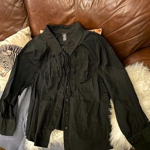 Vintage 4x Hot Kiss blank blouse